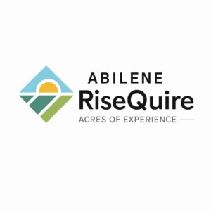 Casa própria do locatário RiseQuire 1 Abilene - logotipo moderno inspirado no LandQuire