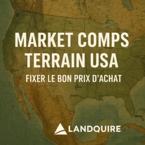 market comps terrain USA – fixer le bon prix d’achat
