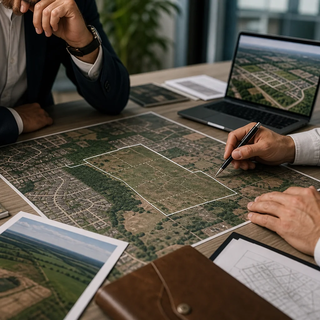 Verificación del acceso a oportunidades inmobiliarias fuera del mercado, basadas en planos